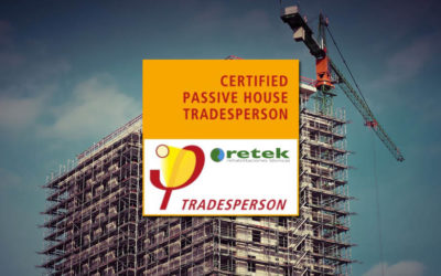 RETEK Rehabilitaciones y Proyectos, acreditada con el Certificado Tradesperson