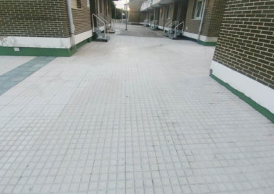 Impermeabilización y pavimentación en “residencial Castro-alto general”, Castro Urdiales