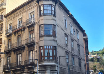 Restauración de fachada La Ronda, 34 Castro Urdiales