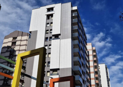 Reforma de envolventes de edificio en calle Palangreros, 9 de Portugalete